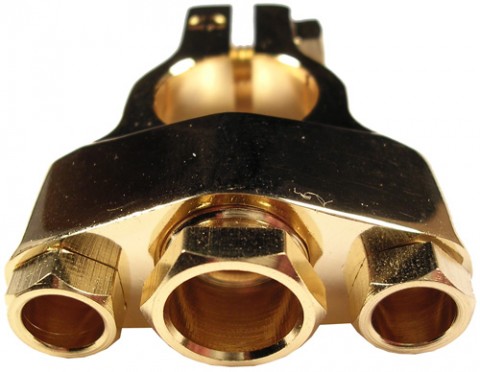 Jungtis klėma (+;-) 4+8+8AWG gold
